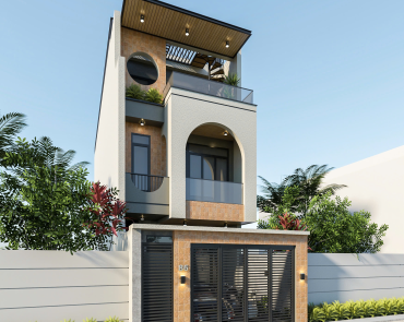 Nhà phố hiện đại Long An